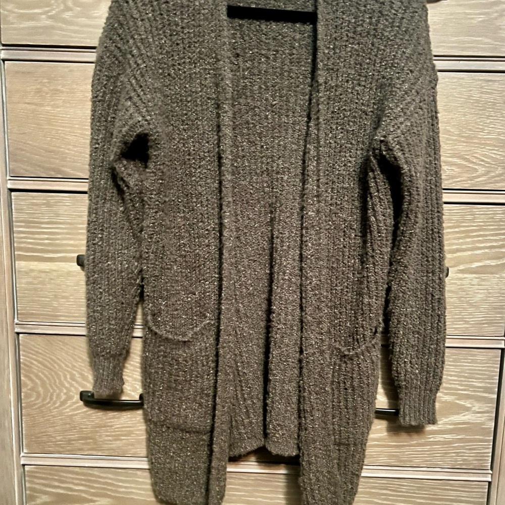 Olive Green Super Soft Cardigan